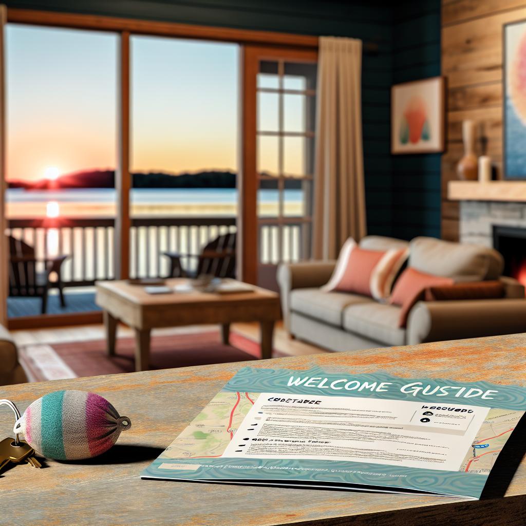 How to create a guest welcome guide for your vacation rental.