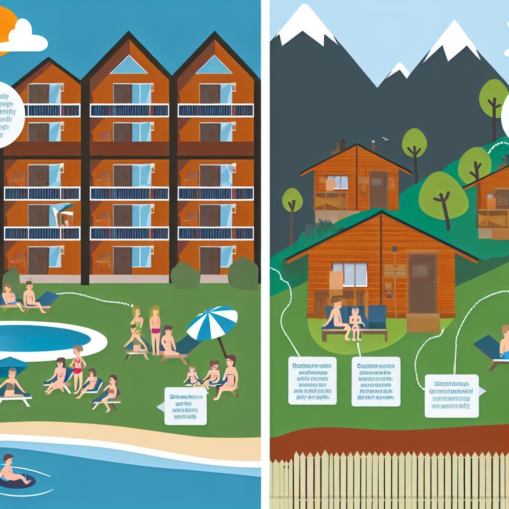 The differences between timeshares and vacation rental properties.