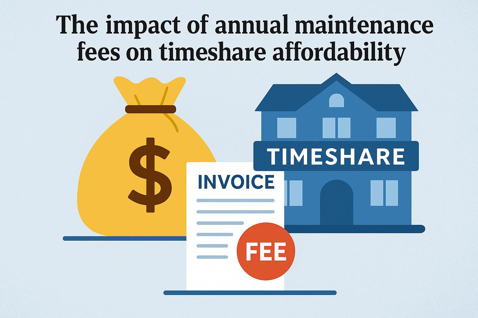 The impact of annual maintenance fees on timeshare affordability.