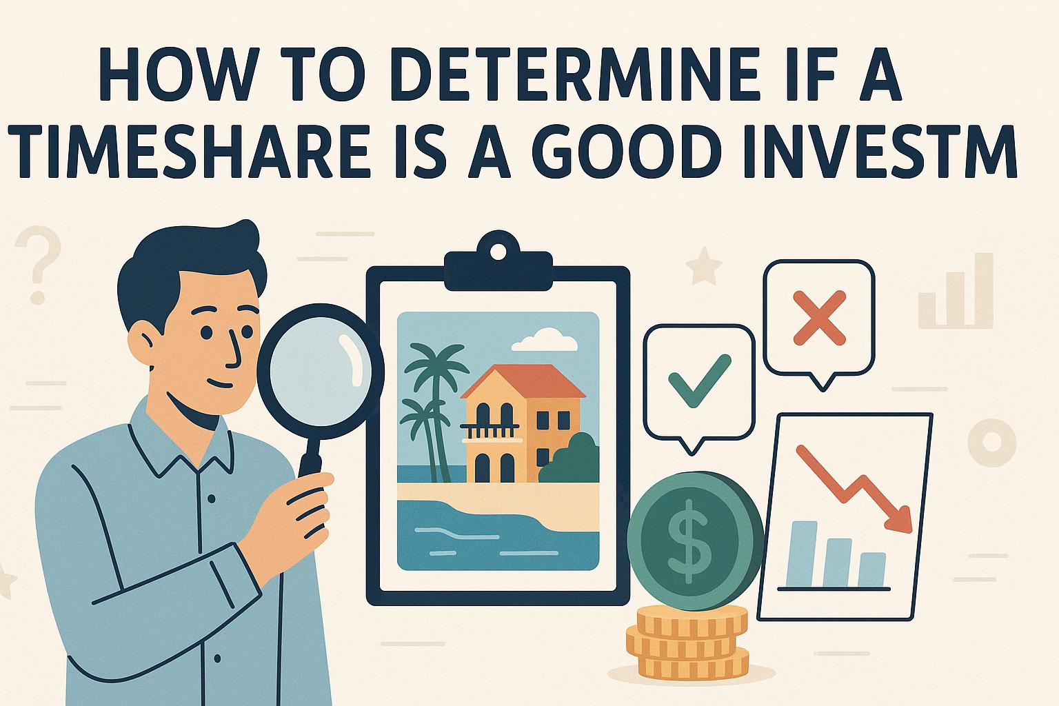 How to determine if a timeshare is a good investment.