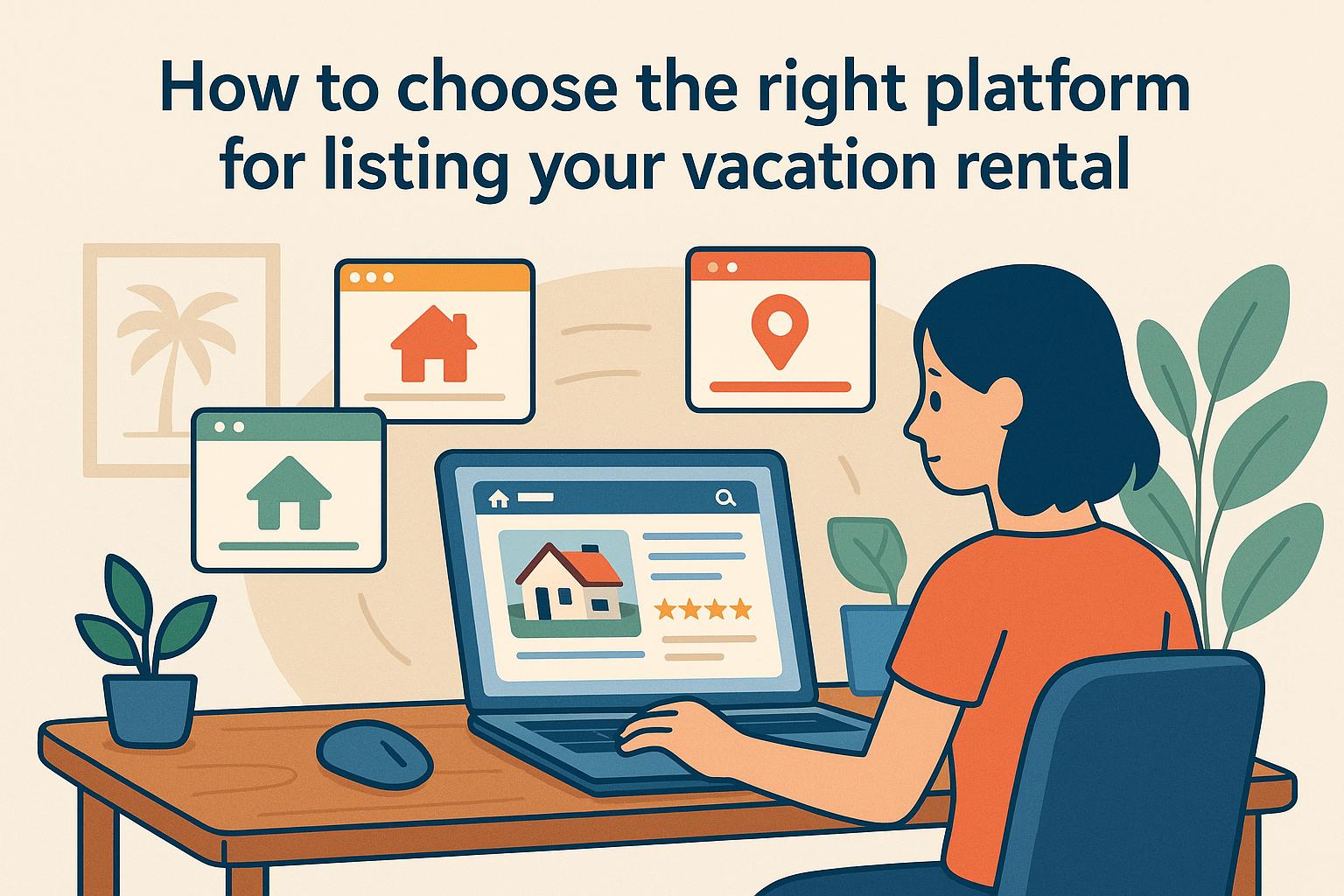 How to choose the right platform for listing your vacation rental.