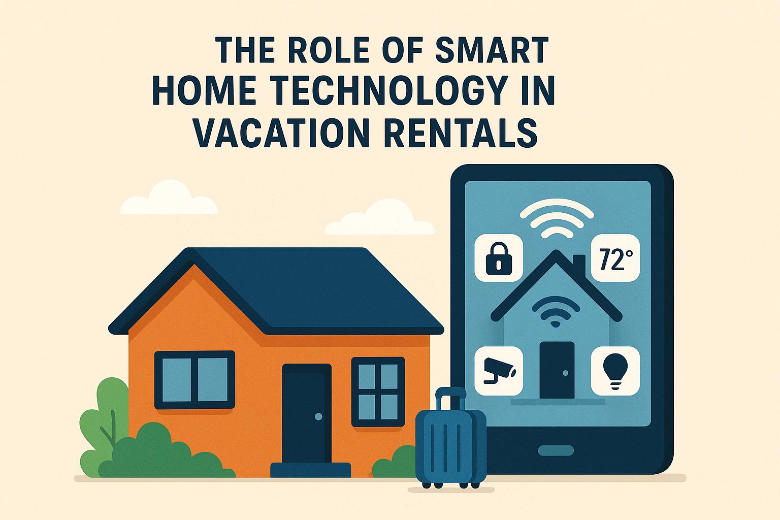 The role of smart home technology in vacation rentals.