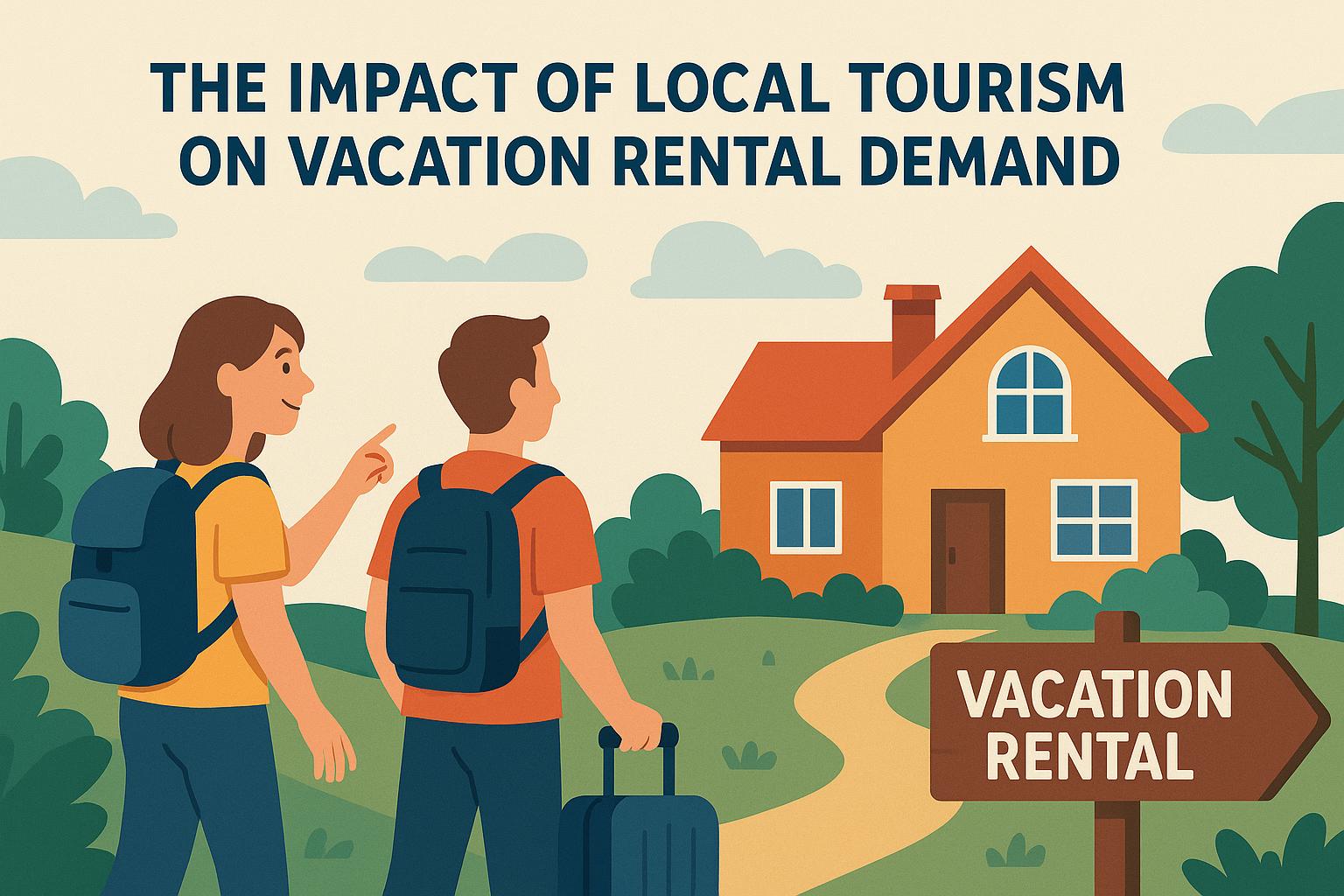 The impact of local tourism on vacation rental demand.