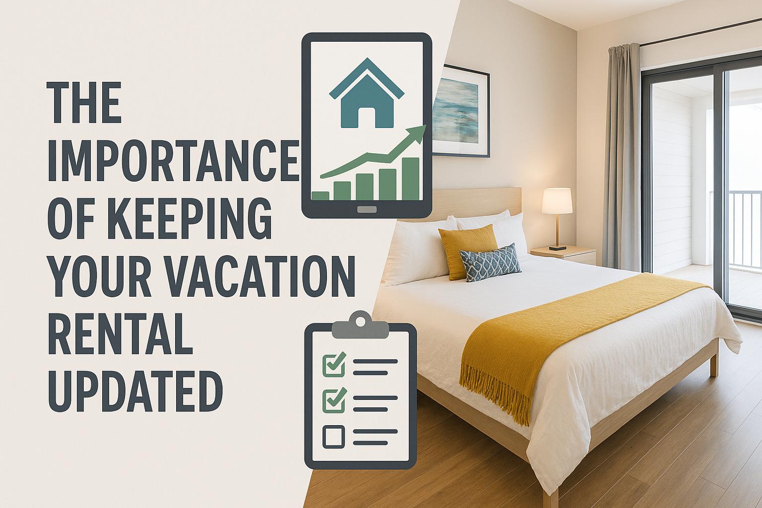 The importance of keeping your vacation rental property updated.