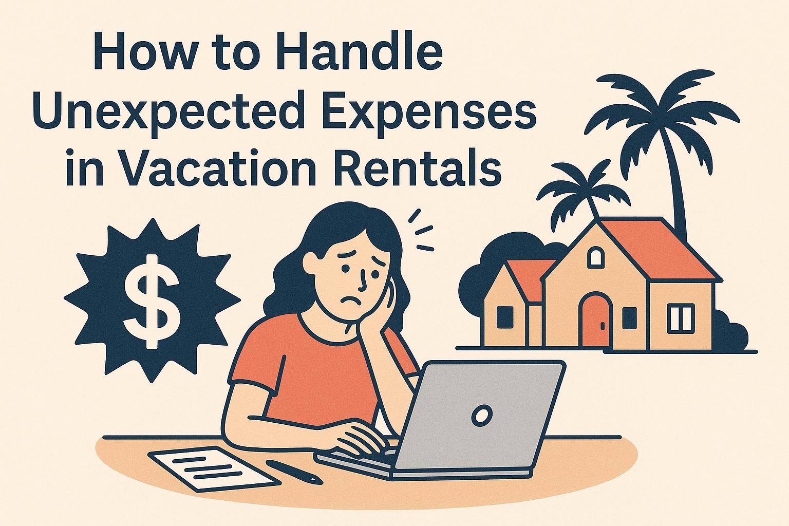How to handle unexpected expenses in vacation rentals.