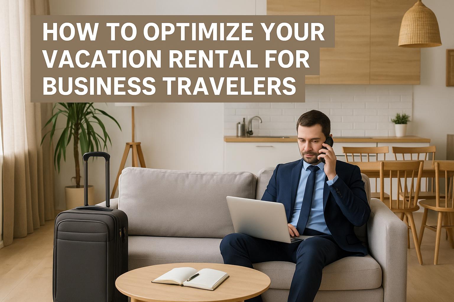 How to optimize your vacation rental for business travelers.