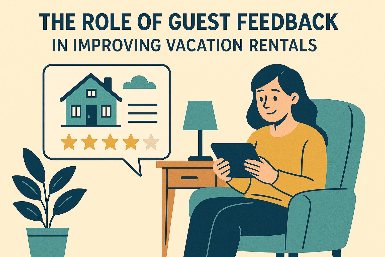 The role of guest feedback in improving vacation rentals.