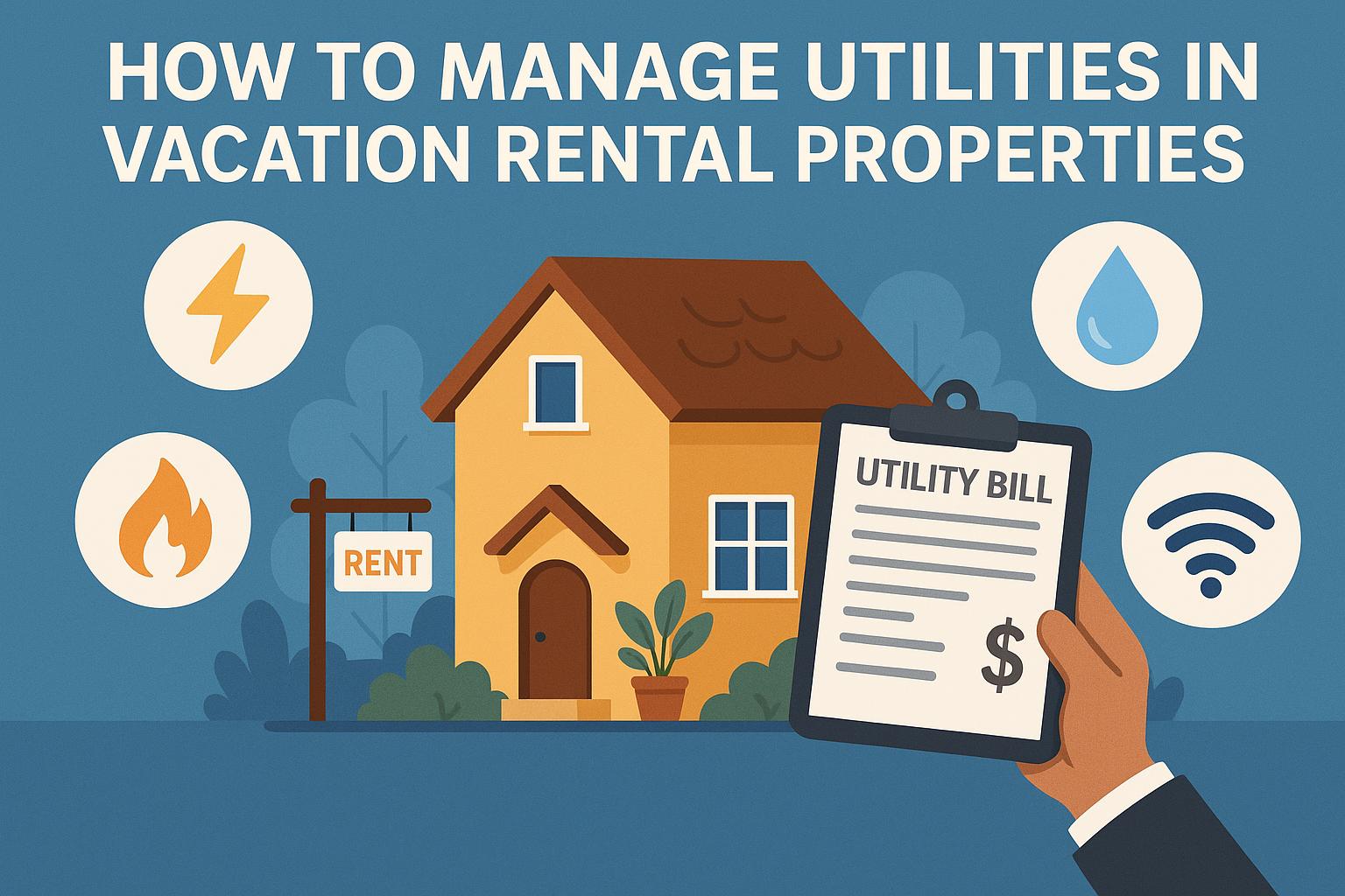 How to manage utilities in vacation rental properties.